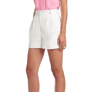 NWT Amanda Uprichard faux leather Everett Shorts